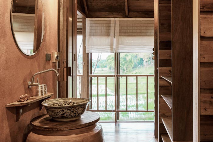 鄉村文化民宿洗手池設計效果圖