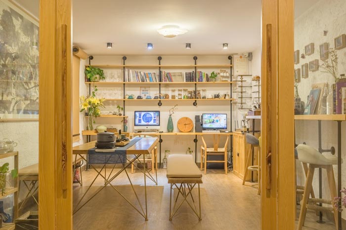 庭院民宿客廳裝修設計效果圖