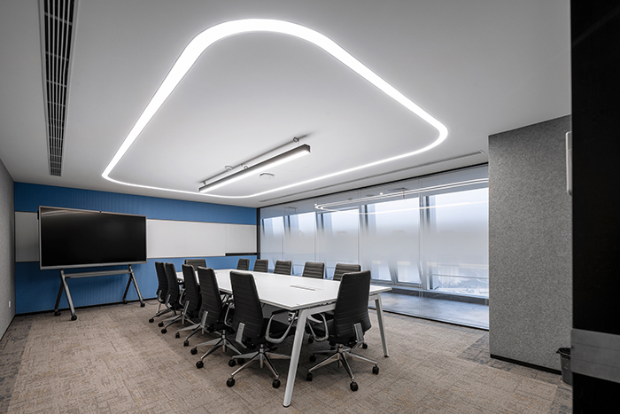 半導體公司辦公室會議區(qū)設計案例